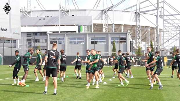 Gladbach stars prepare for Freiburg